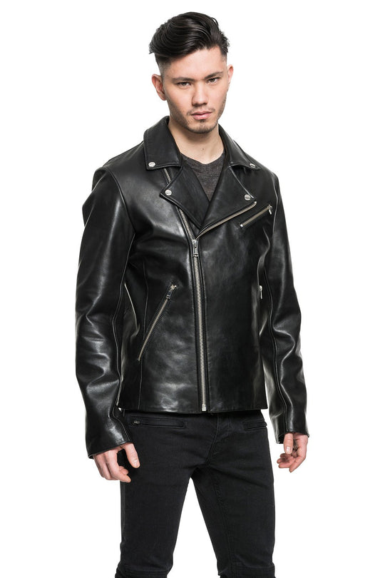 THIERRY Biker Jacket-Black  | THIERRY Jacket de motard noir