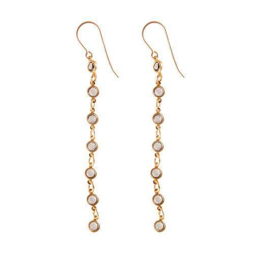 Heather Gardner - Foxy Petite Crystal Drop Earrings