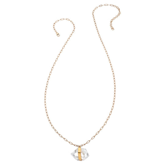 The Shining Necklace - Crystal Quartz