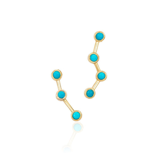 Logan Hollowell - Ursa Major Turquoise Split Studs