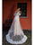 Tarik Ediz - 93607 Beaded Lace Trumpet Dress With Overskirt