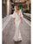 Tarik Ediz - 93616 Illusion V Neckline Allover Lace Evening Dress