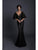 Tarik Ediz - 93616 Illusion V Neckline Allover Lace Evening Dress