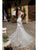 Tarik Ediz - 93645 Bedazzled Illusion Neck Mermaid Dress With Train
