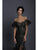 Tarik Ediz - 93645 Bedazzled Illusion Neck Mermaid Dress With Train