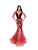 Tarik Ediz - 93656 Floral Applique Illusion Bateau Mermaid Dress