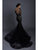 Tarik Ediz - 93656 Floral Applique Illusion Bateau Mermaid Dress