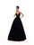 Tarik Ediz - 93698 Sleeveless Plunging V-neck Empire Ballgown