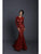 Tarik Ediz - 93728 Lace Applique Jewel Neck Mermaid Dress