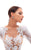 Tarik Ediz - 93467 Embroidered Fitted Lace Evening Dress In White