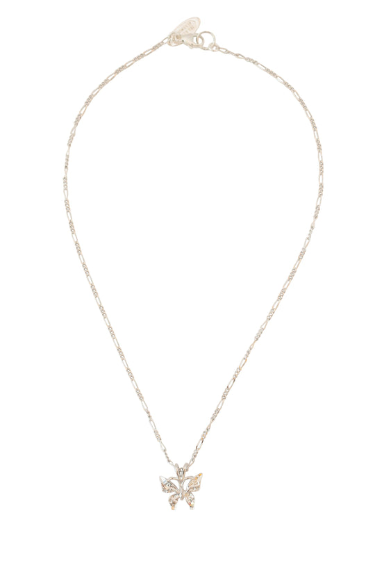The Butterfly Necklace in Silver