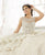 Quinceanera Collection - 26910 Tiered Illusion Jewel Ballgown In Silver and Neutral