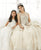 Quinceanera Collection - 26910 Tiered Illusion Jewel Ballgown In Silver and Neutral