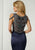 Tiffany Homecoming - 46131 Drape Accented Ornate Illusion Jewel Gown In Blue