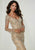 Tiffany Designs - Jeweled Long Sleeve Plunging Sheath Gown 46140 In Neutral
