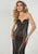 Tiffany Homecoming - 46145 Strapless Sweetheart Beaded Sheath Gown In Black and Neutral