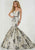 Tiffany Homecoming - 46150 Strapless Sweetheart Mermaid Gown In Silver and Multi-Color