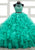Quinceanera Collection - 26830 Two Piece Bedazzled Ruffled Ballgown