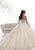 Quinceanera Collection - 26875 Beaded Long Sleeves Ballgown