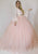 Quinceanera Collection - 26876 Two Piece Lace Bell Sleeves Ballgown