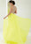 Tiffany Homecoming - Fit and Flare Dress with Bead Accented Collar 16154 In Yellow