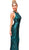 Tinaholy Couture - T1868 Sexy Strappy Back Sequin Ornate Mermaid Gown