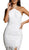Tinaholy Couture - T1892 Floral Lace Halter Evening Dress with Slit