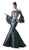 Cinderella Divine - 13049 Two Piece Floral Embroidered Dress In Black