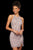 Sherri Hill - 52992 Beaded Halter Short Cocktail Dress In Pink