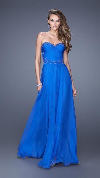 La Femme - 20669 Prom Dress in Blue