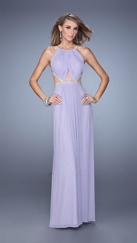 La Femme - 21145 Prom Dress in Purple