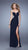 La Femme - Prom Dress 21024 in Navy