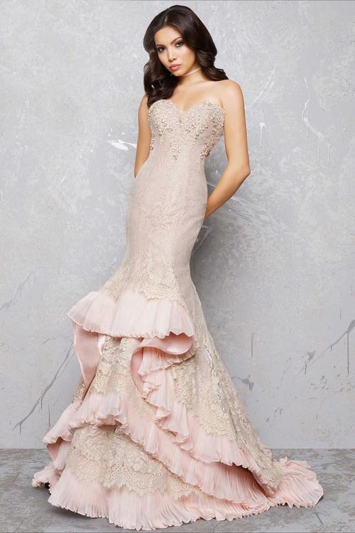 Mac Duggal - Couture Dresses Style 80686D in Pink