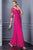 Alyce Paris - 29764 Beaded Lace Chiffon Dress in Rose in Pink