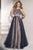 Alyce Paris - 6448 Prom Dress in Navy Champagne