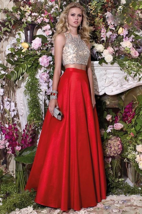 Alyce Paris - 6534 Dress in Red Nude