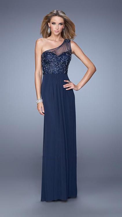 La Femme - Prom Dress 21239 in Blue