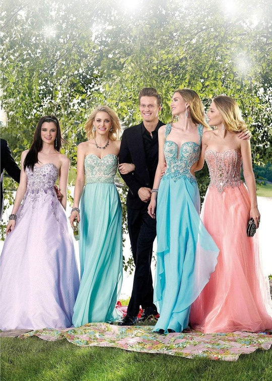 Alyce Paris - 6421 Dress In Pink Coral