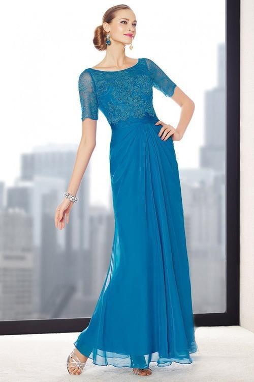 ALYCE PARIS - 29708 DRESS EVENING IN DARK TURQUOISE