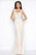 Mac Duggal - Black White Red Style 62707R