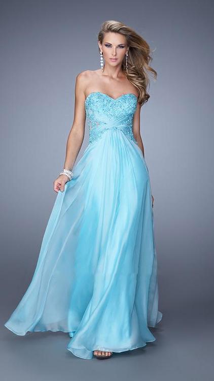 La Femme - Prom Dress 20762 in Green