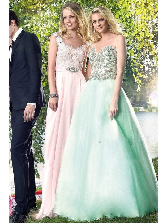 Alyce Paris - 6365 Prom Dress in Mint