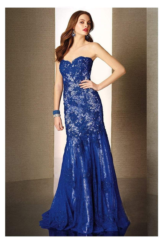 Alyce Paris Black Label - 5627 Dress in Ultramarine