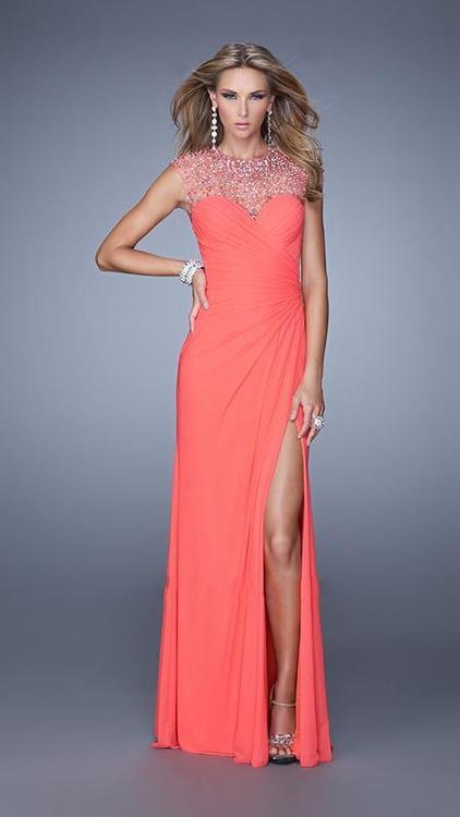 La Femme - Prom Dress 21246 in Pink