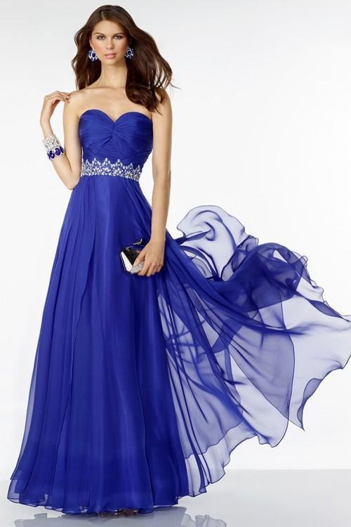 Alyce Paris B'Dazzle - 35808 Dress in Cobalt