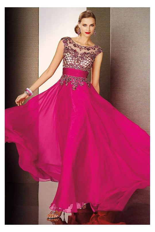 Alyce Paris Black Label - 5624 Dress in Fuchsia