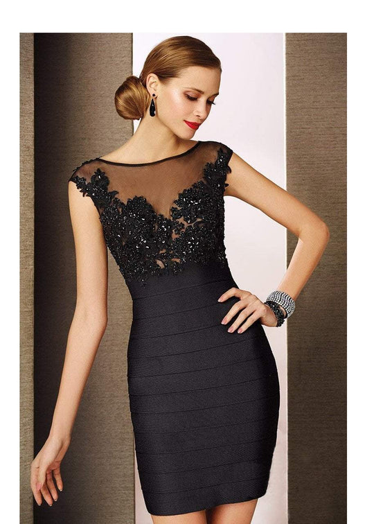 Alyce Paris Black Label - 5650 Dress in Black