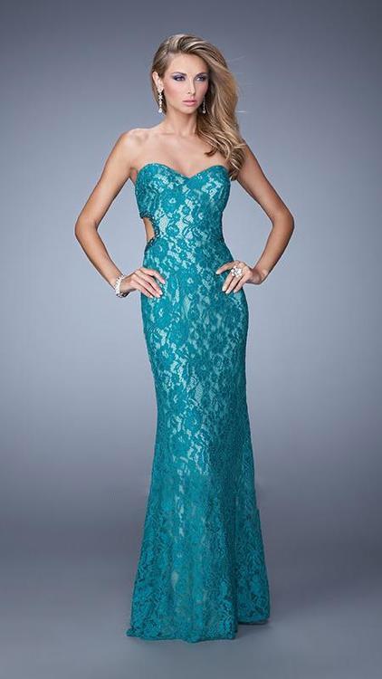 La Femme - Prom Dress 20750 in Green