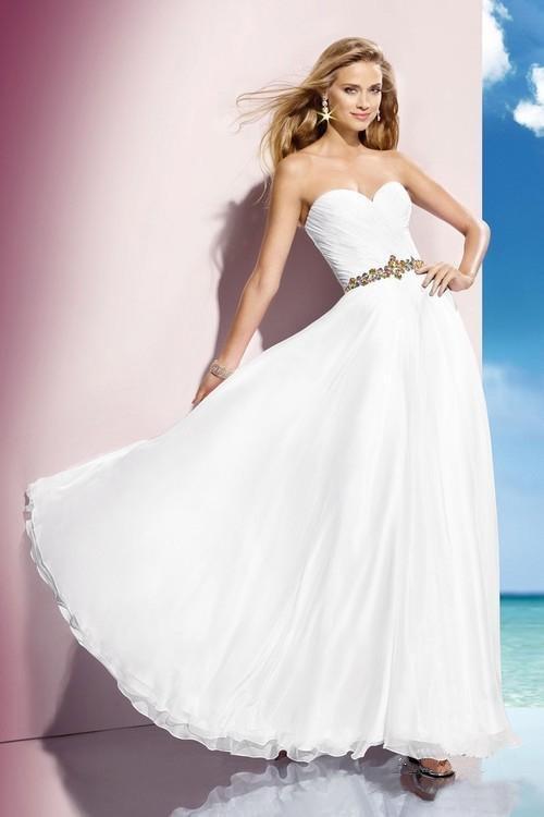 ALYCE PARIS B'DAZZLE -  DRESS IN WHITE 35576
