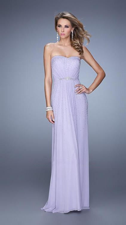La Femme - Prom Dress 21237 in Purple